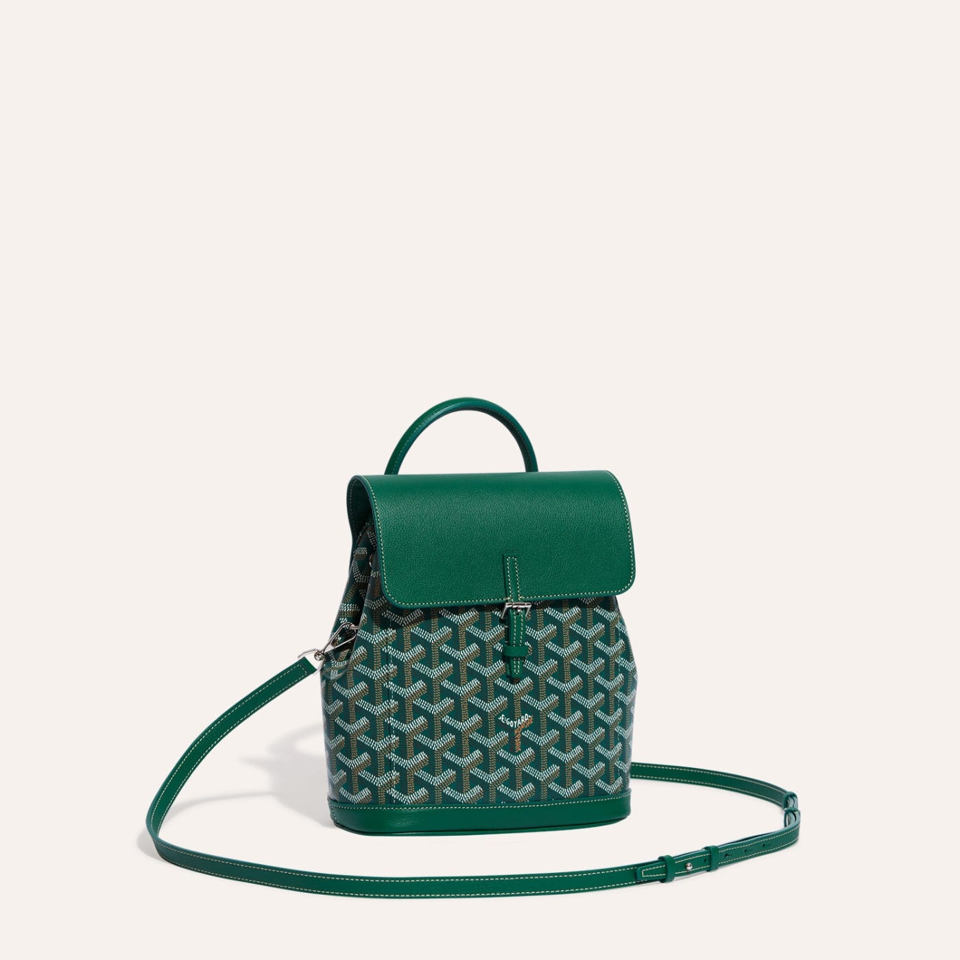 Goyard Alpin Mini Backpack Green - Image 4